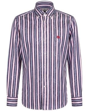 Etro Hemd - Blau