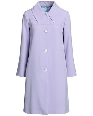 L'Autre Chose Overcoat & Trench Coat - Purple
