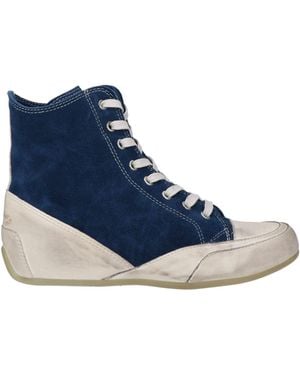 Candice Cooper Trainers Leather - Blue