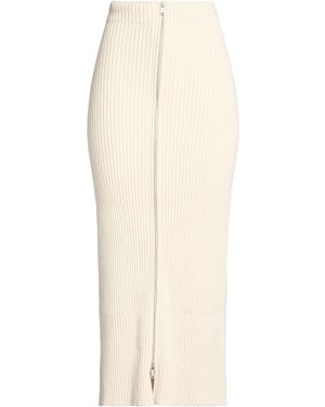 Jil Sander Maxi-Rock - Weiß