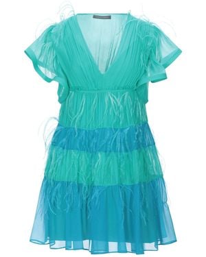 Alberta Ferretti Mini Dress - Blue
