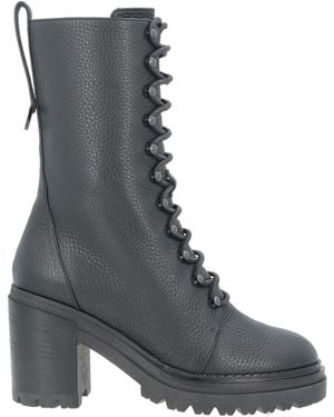 Sergio Rossi Ankle Boots Leather - Gray
