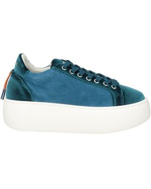 Barracuda Trainers Textile Fibres, Leather - Blue