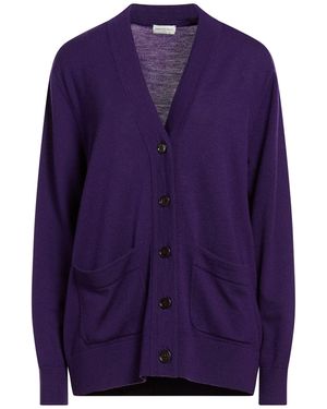 Dries Van Noten Strickjacke - Lila