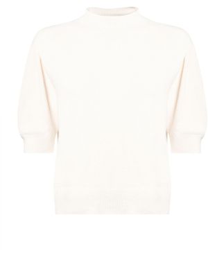 Nora Barth Turtleneck Viscose, Polyester, Elastane - White