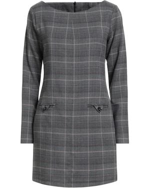 Soallure Mini Dress Polyester, Viscose, Elastane - Gray