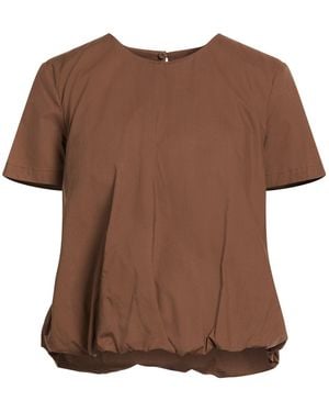 Soallure Top Cotton - Brown