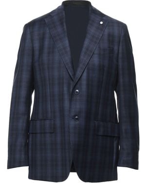 Luigi Bianchi Blazer Wool - Blue