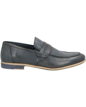 FRANZINI Loafers Leather - Gray