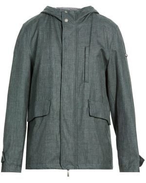 Peserico Dark Jacket Linen, Virgin Wool, Silk - Green