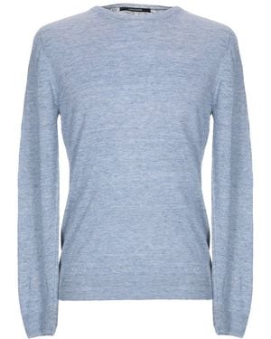 Tagliatore Sweater Linen - Blue