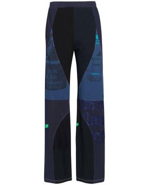 Marine Serre Hose - Blau