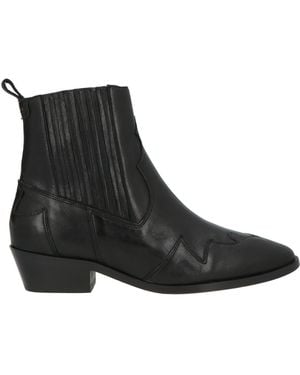 Anthology Ankle Boots Leather - Black