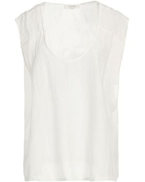 Crossley Top Cotton, Silk - White
