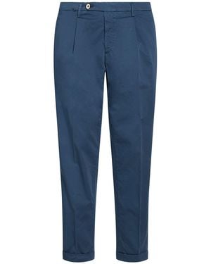 MICHELE CARBONE Pants - Blue