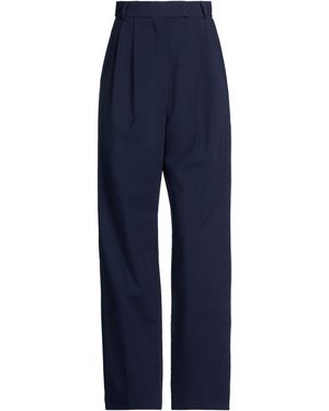 Frankie Shop Trousers Polyester, Elastane - Blue