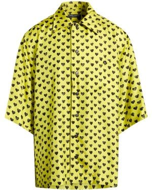 Dolce & Gabbana Shirt Silk - Yellow