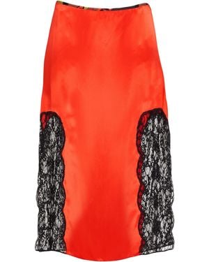 PUCCI Midi Skirt Polyamide, Viscose, Cotton, Silk - Red