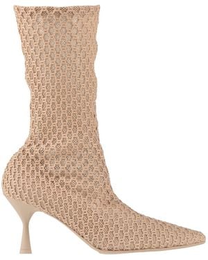 Agl Attilio Giusti Leombruni Ankle Boots Textile Fibres - Natural