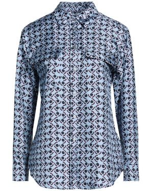 Caliban Slate Shirt Silk - Blue