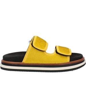 Hogan Sandals - Yellow