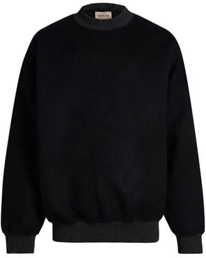 Fear Of God Sweatshirt Virgin Wool, Cashmere - Black