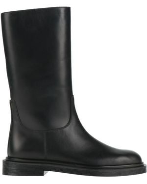 The Row Boot Leather - Black