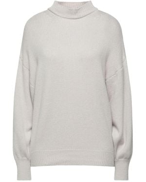 N.O.W. ANDREA ROSATI CASHMERE Turtleneck - White