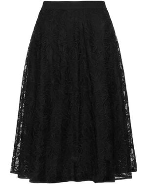 KARL LAGERFELD Midi Skirt - Black