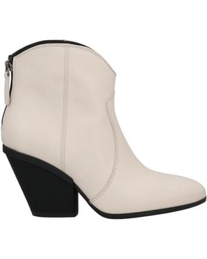 Hogan Ankle Boots - Natural