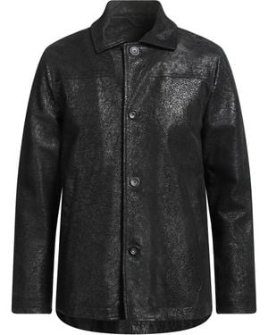Giorgio Brato Jacket Leather - Black