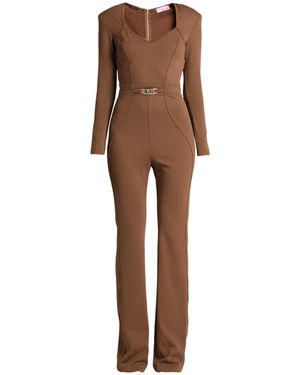 Denny Rose Jumpsuit Polyamide, Elastane - Brown