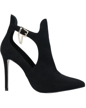 Exe' Ankle Boots Textile Fibers - Black