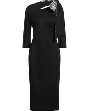 Giorgio Armani Vestido midi - Negro