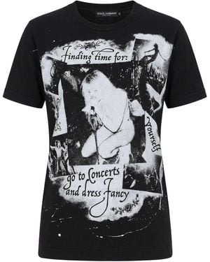 Dolce & Gabbana T-Shirt Cotton - Black