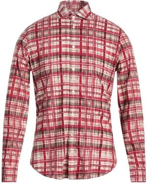 Boglioli Garnet Shirt Cotton - Red