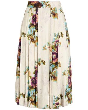 Tory Burch Midi Skirt - White