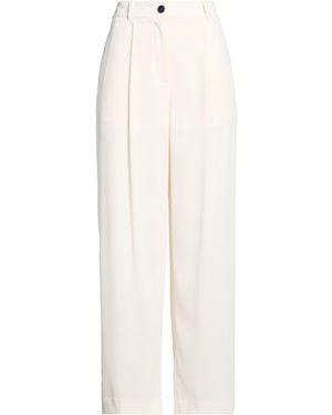 ARMANI EXCHANGE Trousers Polyester, Elastane - White
