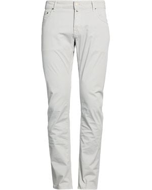 Hand Picked Light Pants Cotton, Elastane - Gray