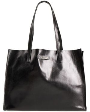 The Bridge Handbag Leather - Black