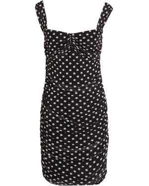 Mar De Margaritas Mini Dress Polyester, Elastane - Black