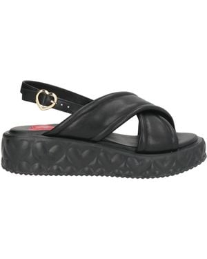 Love Moschino Sandals - Black