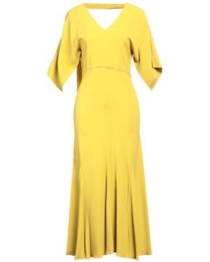 Victoria Beckham Maxi-Kleid - Gelb