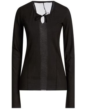 Masnada Top Cotton, Silk - Black