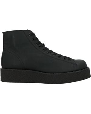 Yohji Yamamoto Sneakers Cow Leather - Black