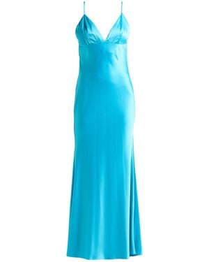 ACTUALEE Maxi Dress Polyester - Blue