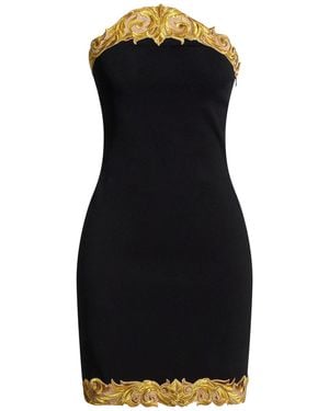 Moschino Mini Dress Viscose, Polyester - Black