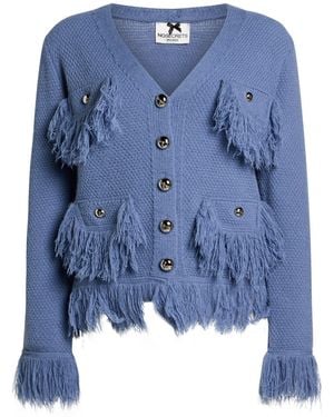 No Secrets Cardigan - Blue