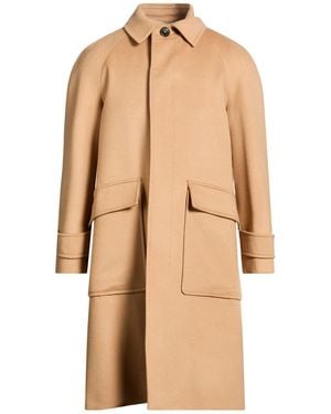 PT Torino Camel Coat Virgin Wool, Cashmere - Natural