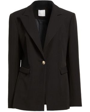 SILENCE LIMITED Blazer Pes, Elastane - Black